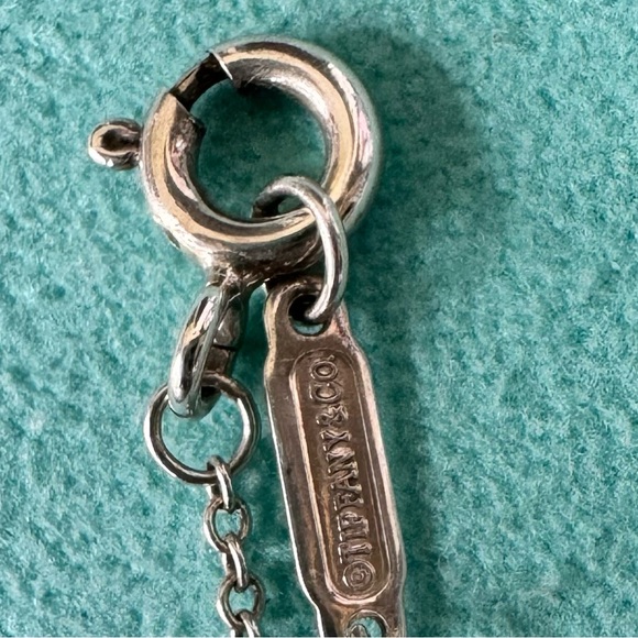 Tiffany & Co. Double Heart Chain Necklace or Choker 16” - Picture 6 of 7